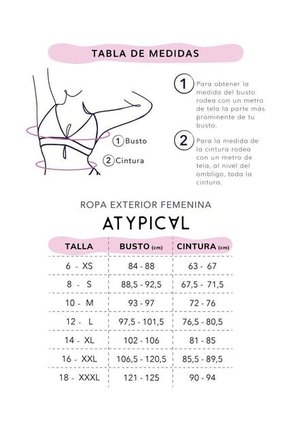 Corset Mujer Blanco Atypical 105535