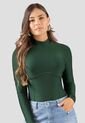Body Mujer Verde Pino Atypical 113174 de Atypical
