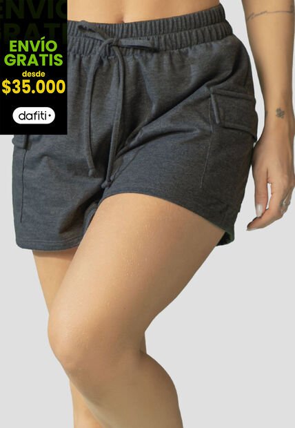 Short Mujer Negro Cross Atypical 110160