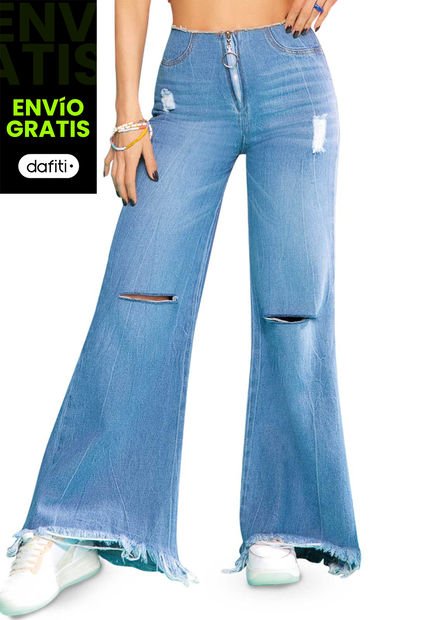 Jean Mujer Azul Atypical 91840