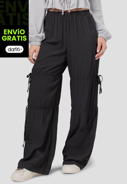 Pantalón Mujer Negro Atypical 111938