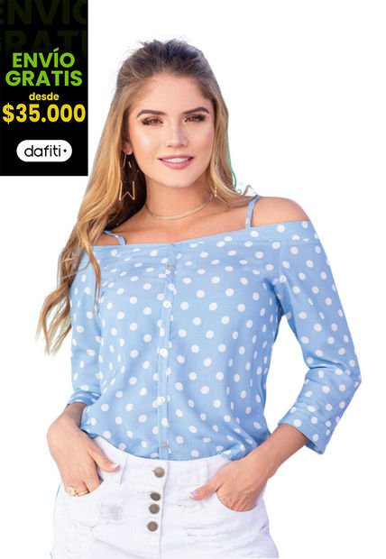 Camisa Juvenil Femenino Estampado Atypical