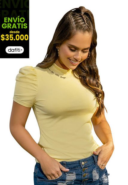 Blusa Amarillo Atypical 83288