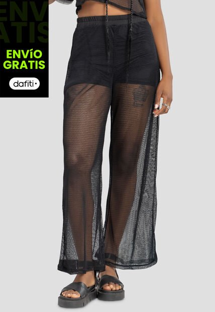 Pantalón Mujer Negro Atypical 106867