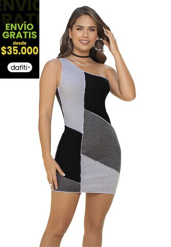 Vestido Corto Juvenil Negro Atypical 91858 Atypical