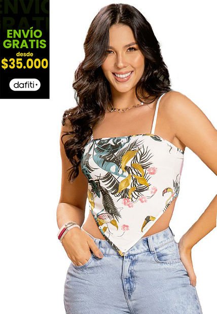 Blusa Estampado Atypical 91978