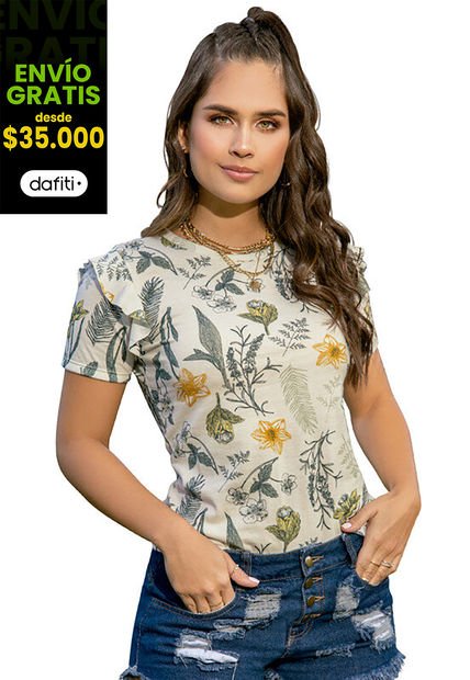 Blusa Estampado Atypical 88374