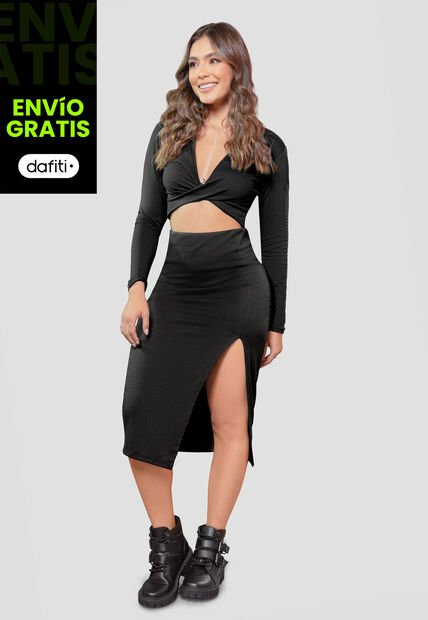 Conjunto Mujer Negro Atypical 105451