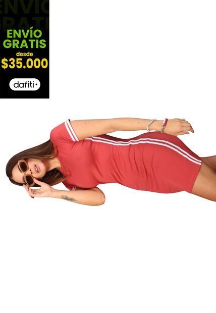 Vestido Mujer Granate Atypical 8269