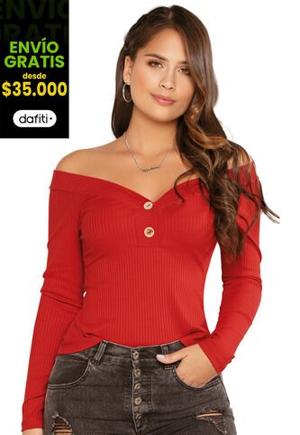 Blusa Juvenil Rojo Atypical 79000 Atypical