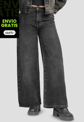 Jean Mujer Negro Atypical 107110 Atypical