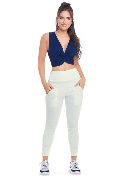 Jogger Para Mujer Marfil Atypical