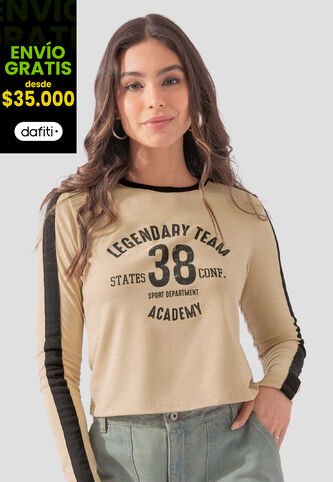 Camibuzo Mujer Latte Atypical 111186 Atypical