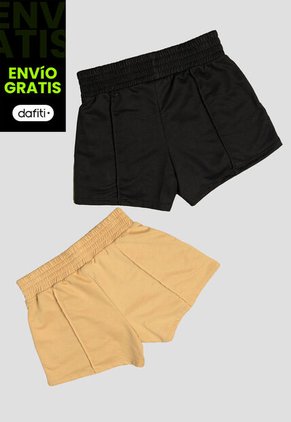 Short Paq X2 Mujer Multicolor Atypical 104470