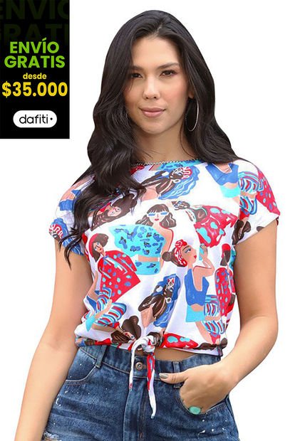 Camiseta Estampada Atypical 93596