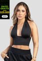 Crop Top Mujer Negro Atypical 104228 de Atypical