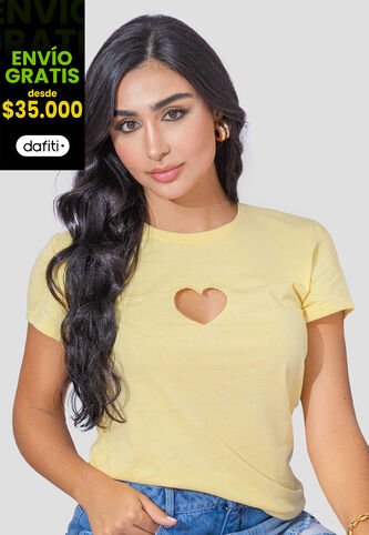 Camiseta Mujer Piña Colada Atypical 111804 Atypical