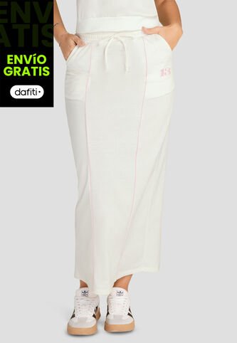 Falda Larga Mujer Blanco Atypical 103819 Atypical