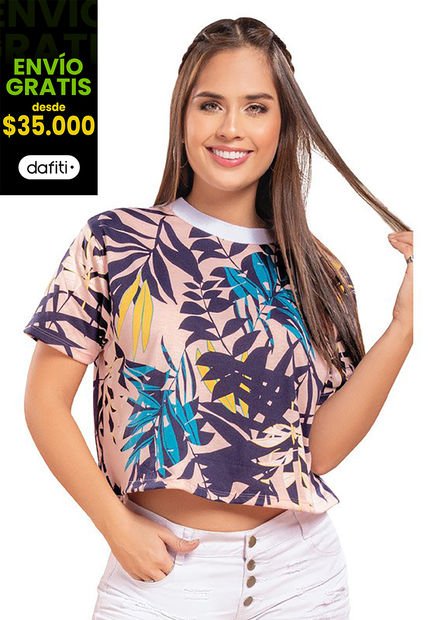 Camiseta Estampada Atypical 96916