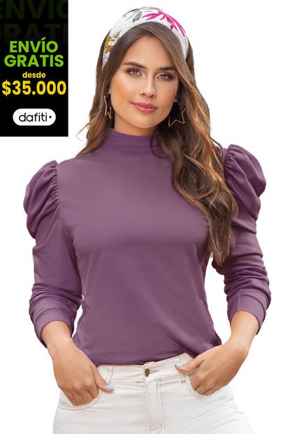 Buzo Mujer Morado Atypical 82977