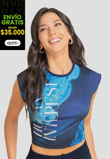 Camiseta Mujer Estampado Atypical 106907