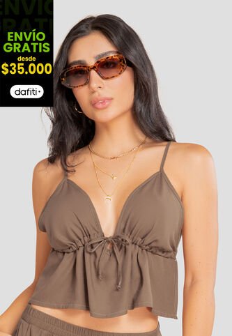 Blusa Mujer Chocolate Atypical 106926 Atypical