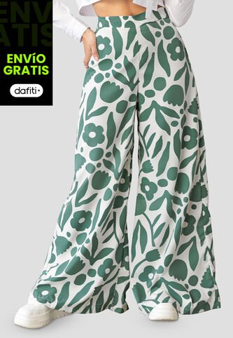 Pantalón Mujer Verde Atypical 100125 Atypical