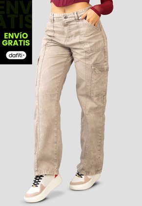 Jean Mujer Caqui Atypical 103247