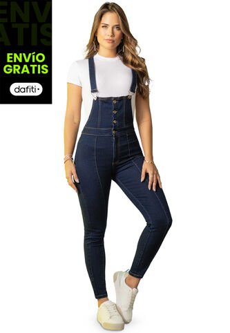 Overall Largo Mujer Azul Oscuro Atypical 2137 Atypical