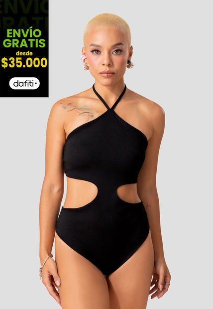 Body Mujer Negro Atypical 105878