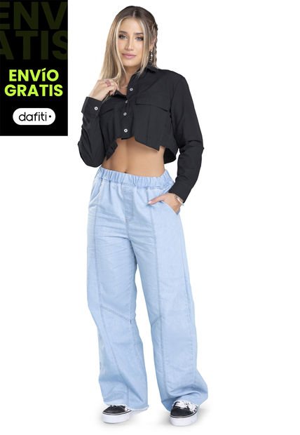 Jean Mujer Azul Claro Atypical 3693
