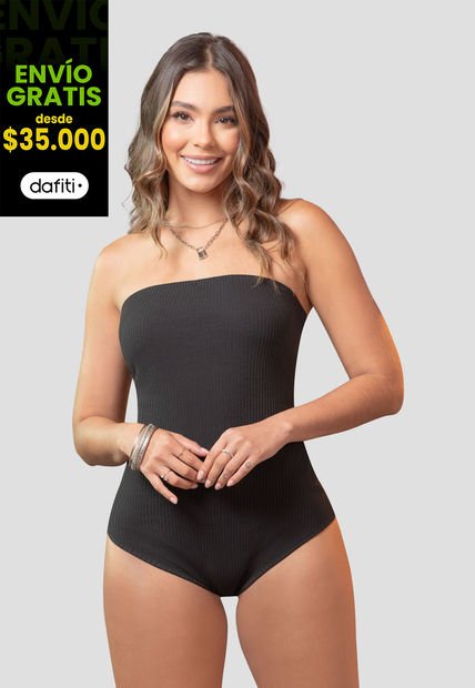 Body Mujer Negro Atypical 104938