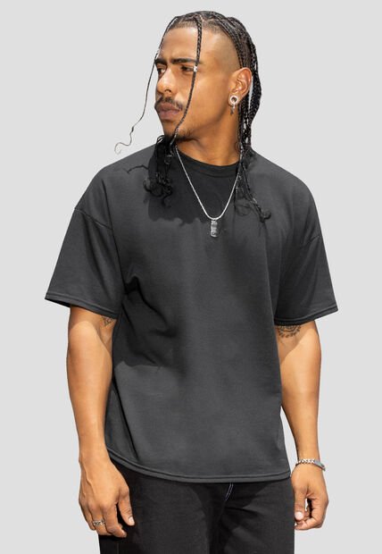 Camiseta Hombre Negro Atypical 103729