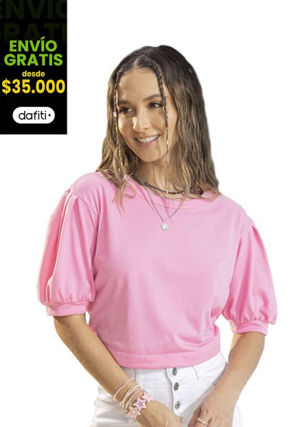 Blusa Mujer Rosa Atypical 1495