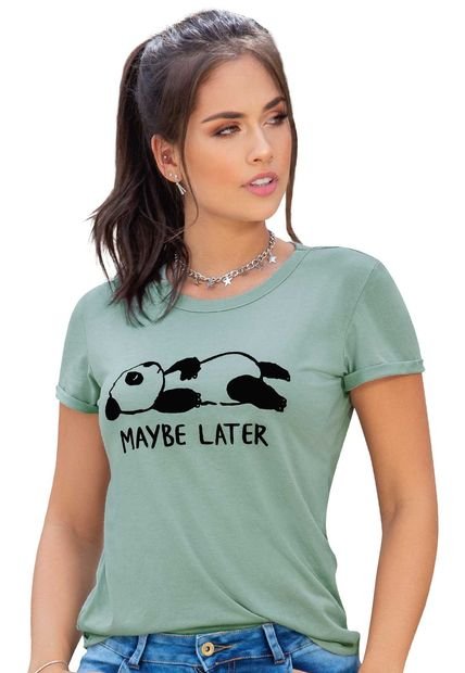 Camiseta Mujer Verde Atypical 72091