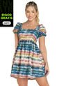 Vestido Corto Mujer Multicolor Atypical 100013 de Atypical