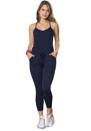 Enterizo Largo Juvenil Azul Navy Atypical 3832