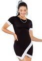 Vestido Corto Mujer Negro Atypical 87052 de Atypical