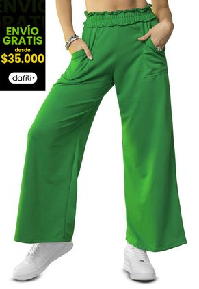 Pantalón Mujer Verde Antioquia Atypical 2019
