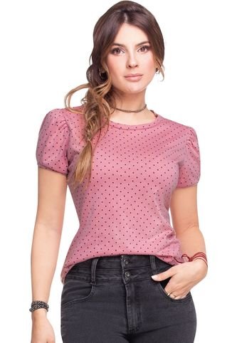 Blusa Para Mujer Palo De Rosa Oscuro Atypical Atypical