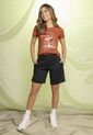 Bermuda Short Mujer Negro Atypical 6667 de Atypical