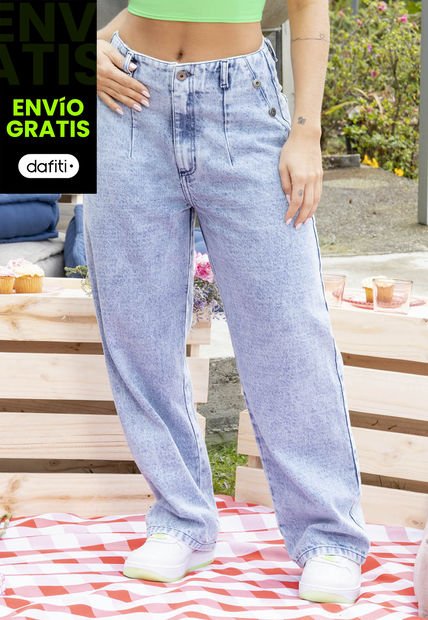 Jean Mujer Azul Claro Atypical 2451
