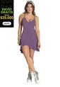 Vestido Corto Juvenil Lavanda Atypical 87062 de Atypical