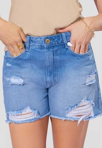 Short Mujer Azul Atypical 111351 Atypical