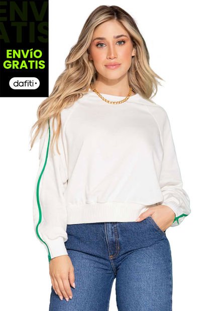 Buzo Mujer Blanco Atypical 2743