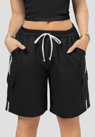 Bermuda Mujer Negro Atypical 111803 Atypical