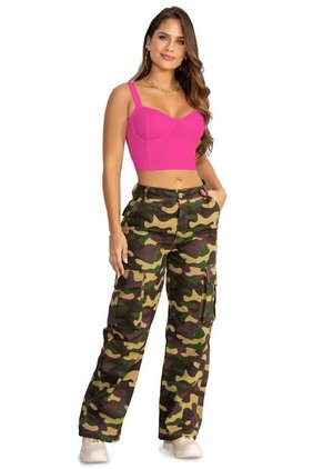 Camiseta Mujer Fucsia Atypical 34747