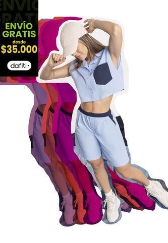 Bermuda Short Juvenil Azul Claro Atypical 1337 Atypical