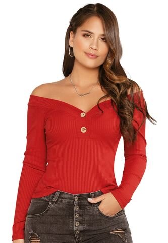 Blusa Juvenil Rojo Atypical 79000 Atypical