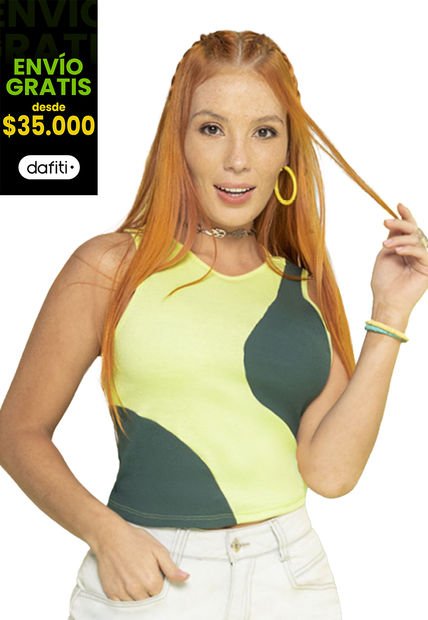 Camiseta Mujer Verde Atypical 6653